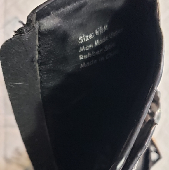 Penny Loves Kenny Black Embellished Boots - Picture 2 of 5